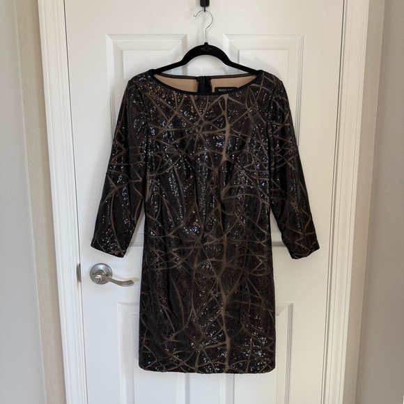 Tadashi Shoji Sequin Sheath Dress, 8 - Picture 1 of 8